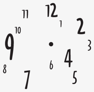 Sticker Mural Horloge Adhésive #7402637