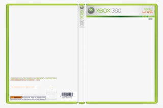 Unknown Xbox 360 Box Template [online Image] #7402935