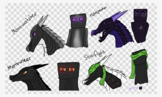 Minecraft Fire Enderman Clipart Minecraft #7404660