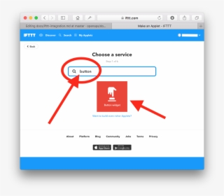 Connect The Buttonwidget By Clicking On The Large Red #7405516