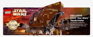 Exclusive Lego Star Wars Sandcrawler #7406303