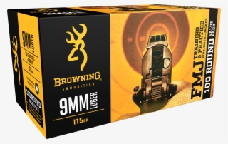 Browning Ammo B191800094 Training & Practice 9mm Luger #7406670