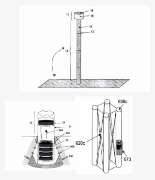Thoth Space Elevator Patent Drawings #7406828
