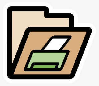 This Free Icons Png Design Of Primary Folder Print #7410979