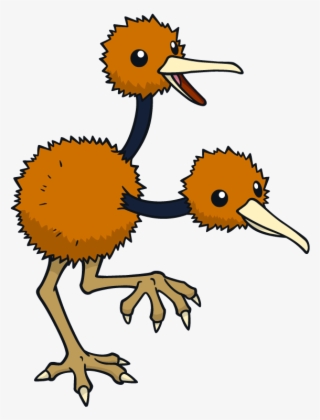Doduo Pokemon Character Vector Art #7411031