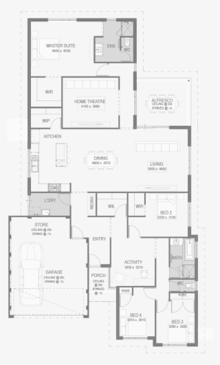 The Montero Floorplan By Go Homes Luxury House Plans, - Free ...
