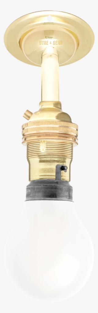 Brass Fixed Extended Bayonet Wall Bulb Holder #7415256