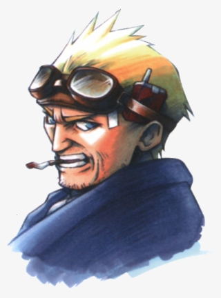 Cid Highwind Ffvii Portrait #7416234