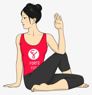 Half Lord Of The Fishes Yoga Pose #7416971