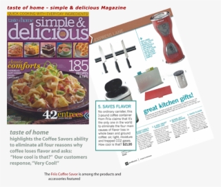 Taste Of Home Magainze Features Friis Coffee Vault #7417567