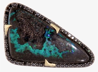 Australian Boulder Opal Statement Ring #7418747