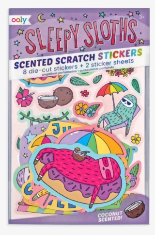 Sleepy Sloths Scented Stickers #7419288