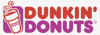 Dunkin' Donuts Logo Png Transparent #7423076