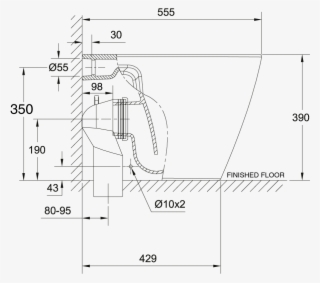 American Standard Acacia E Back To Wall Pan With Soft #7423959