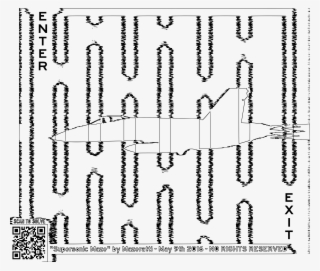 This Free Icons Png Design Of Supersonic Coloring Maze #7426633