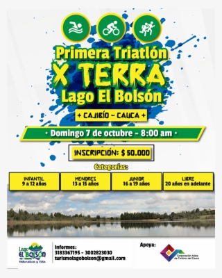 Triatlón Xterra Cajíbio Cauca, Colombia #7426792