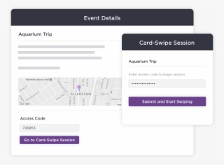 Event Leaders Can Easily Launch The Swipe In Process #7428593