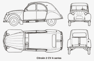 This Free Icons Png Design Of Citroen 2cv A Series, #7429923
