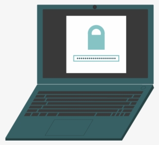 A Smart Phone And Laptop That Each Have A Password-protected #7430714