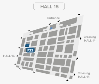 Hall 15 Stand F22 #7431422