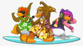 Cadence Candice And Tra On Surfboard #7433254