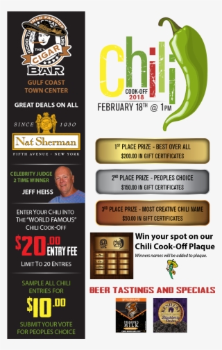 Chili Cook-off Featuring Nat Sherman Cigars #7435435
