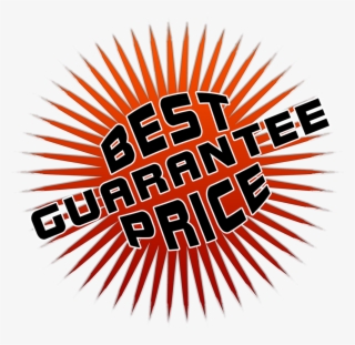 A Promotional Logo That Says Best Price Guarantee #7436910