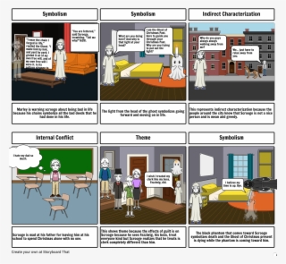 Ebenezer Scrooge Storyboard #7440499