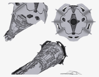 Drawn Spaceship Mothership #7441714