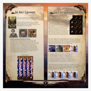 Aether Captains Rulebook Boardgame Icon Illustration #7442942
