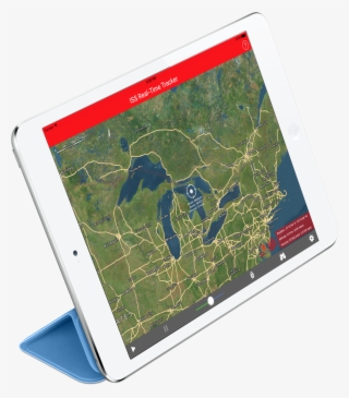 Iss Real-time Tracker On The Ipad Mini #7450572