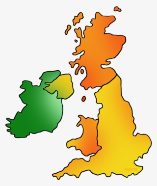 Britain Clipart Britain Map #7452272