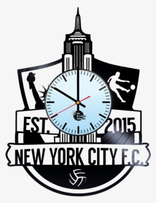 New York City Fc Jersey Handmade Vinyl Record Wall #7452510