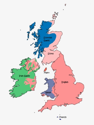 Languages Of Great Britain And Ireland In 1800 [708 #7452613