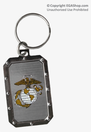 Marine Corps Keychain With The Eagle, Globe And Anchor #7453467