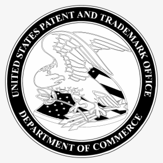 Us Patent And Trademark Office Logo Black And White #7453816