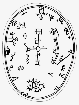 Sámi Mythology Shaman Drum Samisk Mytologi Schamantrumma #7456469
