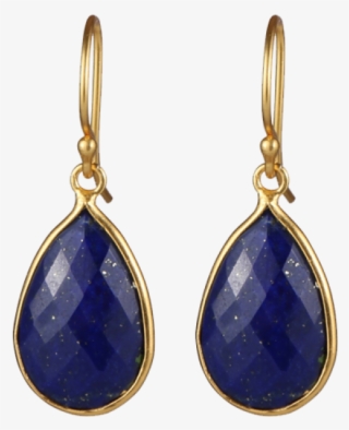 Elegant Blue Lapis Gemstones In 24 Carat Goldplated #7456718