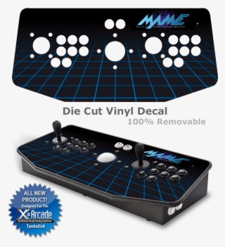 Mame X-arcade Tankstick Graphic Overlay #7457502