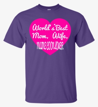 World's Best Mom Wife Maine Coon Lover T-shirt #7457623
