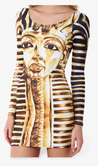 Black Milk Clothing King Tut Long Sleeve Dress L Bnwt #7458629