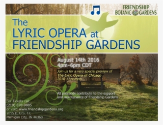 Friendship Botanic Gardens Is Proud To Host To A Special #7459662