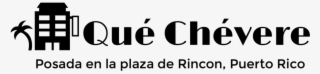 Qué Chévere Logo Black #7461716