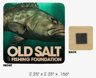 Wood Fishing Magnet #7463670