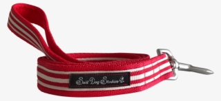 Classic Red Stripes Handmade Dog Lead #7465189