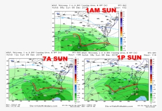 Moderate Snow By 7am Sunday Has Pushed N Of Cho & Ric #7469489