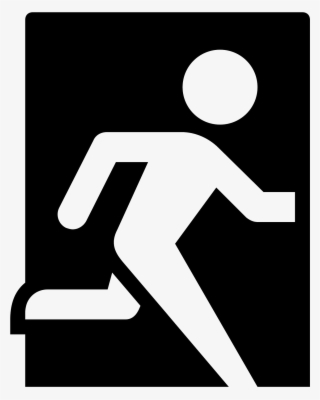 Exit Sign Filled Icon #7473886