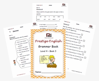Free English Grammar Book Level 4 Book 3 Sample #7475968