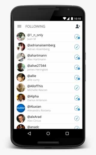 Tap The Top Right Discover Icon To Manually Follow #7476667