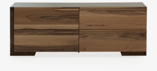 Image For Brown Birch Wood 4-drawer Dresser From Brault #7478316